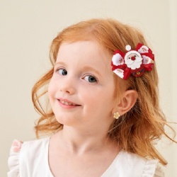Children's Christmas hair clips