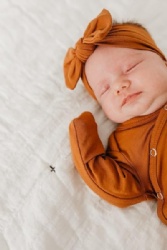 Bamboo bow headband